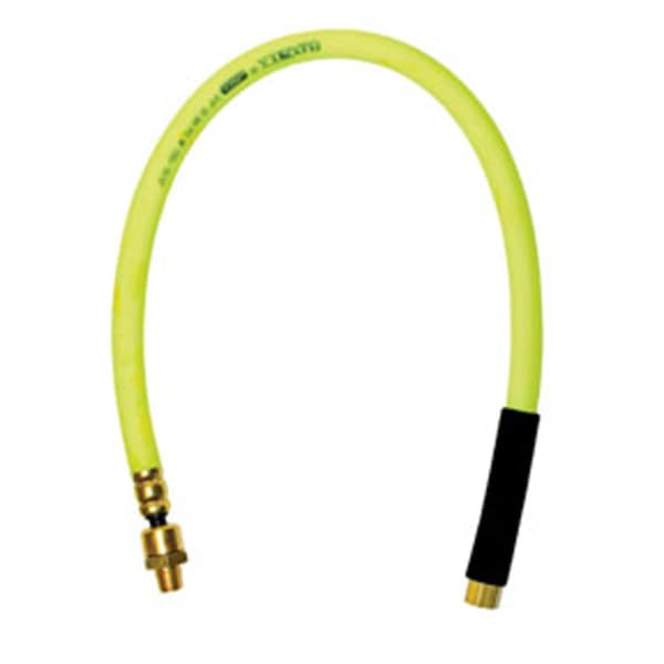 Legacy Mfg. HFZ3802YW2B Zilla Whip 0.3 8 in. x 2 Ball Swivel Whip Hose LEG-HFZ3802YW2B - main